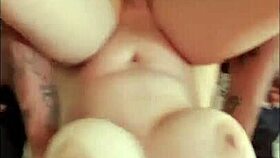 big d cup tits bouncing on busty teen