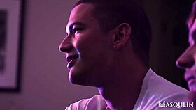 Markus Kage jerks off on Ryan Stone and Jay fucking!