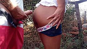 hanging out with my friend, then banging her tight ass