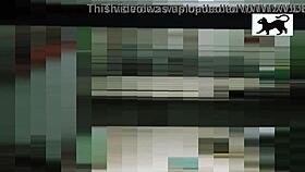 The neighbor is in action, caught on camera.