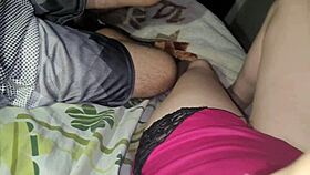 stepdaughter sneaks into my room craving bedroom action