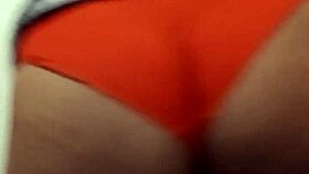 Video call on April 5, first part of what happened while playing on webcam with latina ass