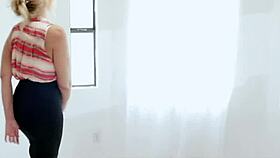 horny milf julia ann gives wet blowjob to close house deal