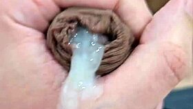 cute young brazilian neighbor jerks off and cums hard