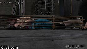 angel cries while being punished in this emotional scene