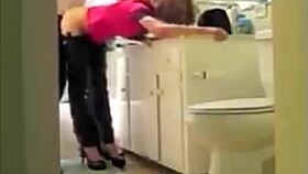 i'm getting fucked in the kitchen by my neighbor