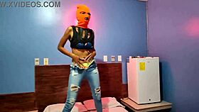 Masked Stepsister Teases