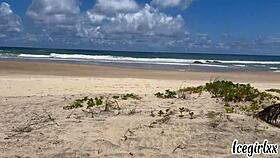 Damn, She Begged for Sunscreen and Got Soaked as I Unloaded in Her Mouth!