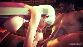 Elizabeth Liones Blowjob & Fucked