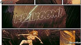 Last resort advanced robot sex dolls in blonde threesome with big cock