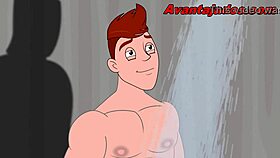 Cartoon gay pervertido da floresta
