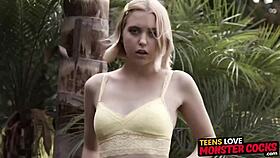 I banged teen chloe couture, cum dripping on her tongue