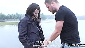 glamorous skinny nympho gets her pussy and anus poked