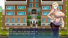 One man living with beautiful hot girls