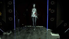 I-I saw this 3D cute Asian slut in lingerie cheating with big cock!