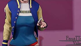 Erica completely loses her shame in 3d hentai