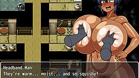 Tanned Girl Natsuki Hentai Game Ep 19 Fucking All Her Village Sex Friends With Anal And Pussy Creampie