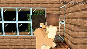 Crush Invites Over After School In Minecraft Animation