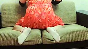 Twerking Big White Ass Sissy Crossdresser Feels So Hot