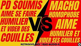 Powerful French hetero master dominates young submissive gay in intense humiliation