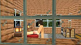 Crush Invites Over After School In Minecraft Animation