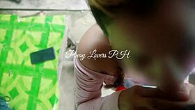 Pinay fucks in public waterfalls!