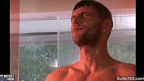 Horny Gays Screwing Asses At The Mirror!