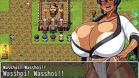 tanned girl natsuki in hentai game ep 32 from ass to pussy raw sex 😈