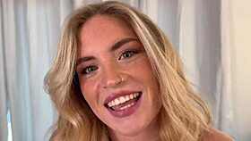 Watch This Sloppy Babe Get Face Fucked With Her Big Ass Bouncing In Rough Tinder Hookup!