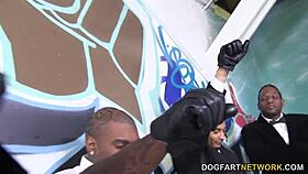 Kagney Linn Karter Feels Intense Pleasure In Interracial Gangbang With Big Black Cock Facial Bukkake.