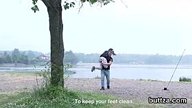 glamorous skinny nympho gets her pussy and anus poked