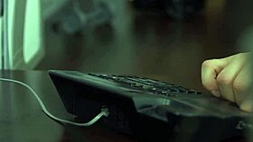 Megan Glock Bent Over in Threesome with BF and Friend for Double Action