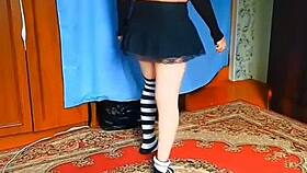 Twerking Big White Ass Sissy Crossdresser Feels So Hot