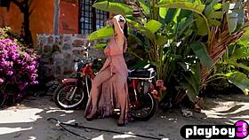 big tits asian teen viviane leigh poses perfectly for playboy