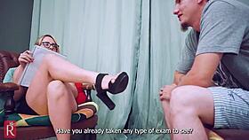 The nymphomaniac patient needs my help bad! 😈