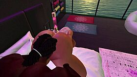 i fuck the latina woman with big tits in her bedroom