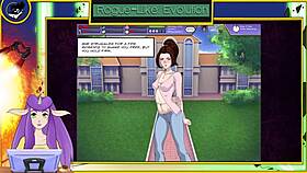 rogue enjoys sexy shower with huge cock