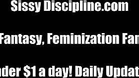 Dressing you in a fun outfit for some playful domination