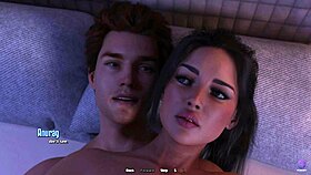 My big step-sister got needy at night in Santa County. I helped her cum in this 3D hentai!