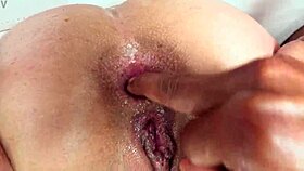 Cowgirl cum eater sussy sweet gets double penetrated dp 3 on 1