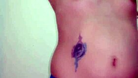 Teen gives oral to friend with big cock and swallows his cum.