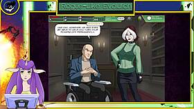 rogue enjoys sexy shower with huge cock