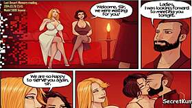 Last resort advanced robot sex dolls in blonde threesome with big cock