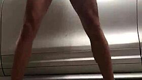 Spying On Gay Gym Action In The Garage?