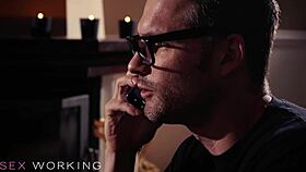 Is Alyssa Bounty giving passionate blowjob and pussy licking?