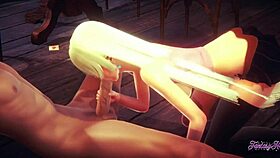 Elizabeth Liones oral yapıyor ve sikiliyor