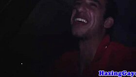 amateur college twinks masturbate outdoors 😏