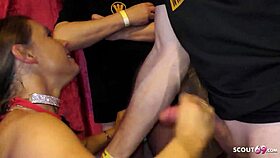 AMATEUR GANGBANG MIT REIFER DEUTSCHEN SEXBOMBE SEXY SUSI IN BERLINER HOTEL