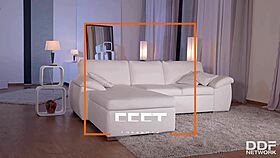 Busty goddess Kayla Green worships Christina Shine's sexy toes