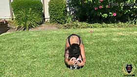 inked ava lee face fucked after rimming rome major.